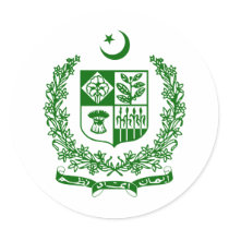 Pakistan coat of arms stickers
