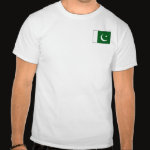 Pakistan Flag Map Basic T-Shirt