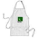 Pakistan Flag aprons by flagshirt Pakistan Flag aprons