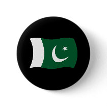 Pakistan Flag Button