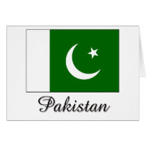 Pakistan Flag Design Cards