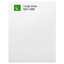 Pakistan Flag letterhead