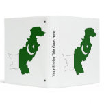 Pakistan Flag Map full size binders