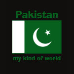 Pakistan Flag Map Text Ladies Baby Doll