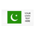 Pakistan Flag Customized Photo Card