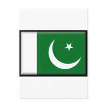 Pakistan Flag postcards