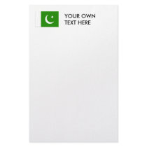 Pakistan Flag stationery