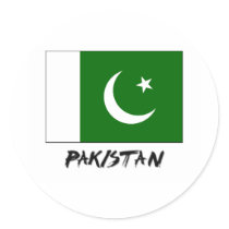 Pakistan Flag stickers