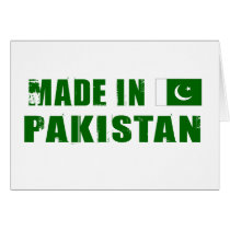 PAKISTAN GREETING CARD