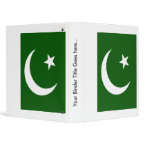 Pakistan High quality Flag Vinyl Binder