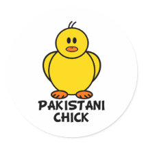 Pakistani Chick stickers