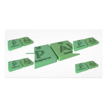 Pal as P Phosphorus and Al Aluminium Picture Card