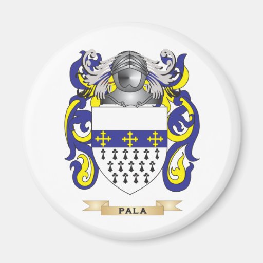 Pala Coat of Arms (Family Crest) Magnets