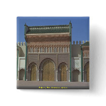 Palace, Fez, Morocco, Africa Buttons
