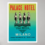 Palace Hotel Milano Posters