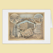 Palace Hotel, San Francisco, California cards