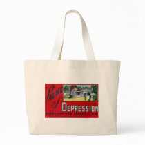 Palace of Depression Canvas Bags