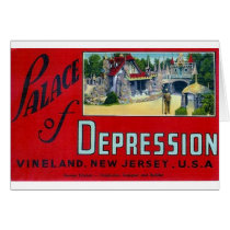 Palace of Depression Greeting Card