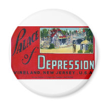 Palace of Depression Refrigerator Magnet
