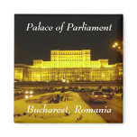 Palace of Parliament, Bucharest, Romania Fridge Magnets