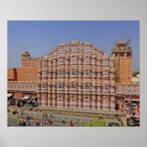 Palace of the Winds (Hawa Mahal), Jaipur, India, Posters