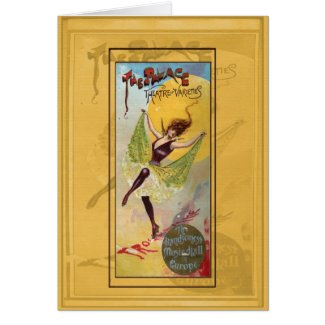 Palace Theatre of Varieties Greeting Cards