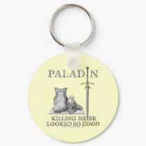 Paladin: Killing Never Looked So Good keychains by thefrozenduck Paladin: Killing Never Looked So Good keychains