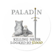 Paladin: Killing Never Looked So Good stickers