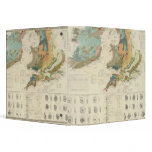 Palaeontological map British Islands 3 Ring Binder