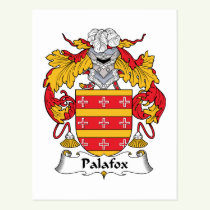Palafox Family Crest Postcard