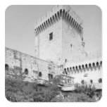 Palais des Papes, Palais Vieux of Benedict XII Square Sticker
