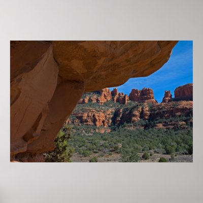 Palatki Rock Window 3346 Posters by SedonaPosters