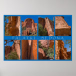 Palatki - Sedona Collage Print