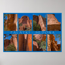Palatki - Sedona Collage Print