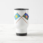 Palau and Angaur Crossed Flags Mug