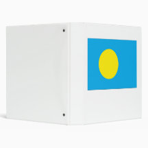 Palau Flag 3 Ring Binder