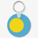 Palau Flag keychains