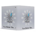 Palau Flag Map 2.0 Vinyl Binders