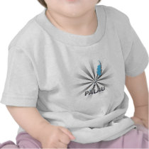Palau Flag Map 2.0 Tees