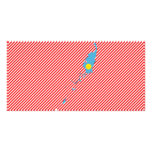 Palau Flag Map Photo Greeting Card