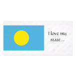 Palau Flag Photo Card Template