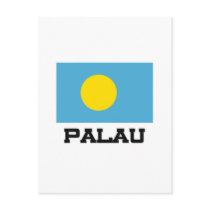 Palau Flag postcards