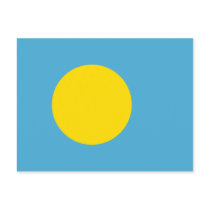 Palau Flag postcards