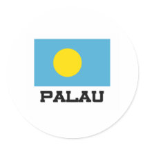 Palau Flag stickers