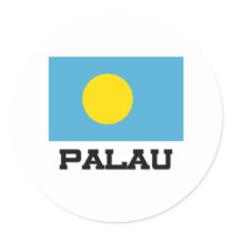 Palau Flag stickers