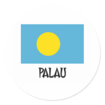Palau Flag stickers