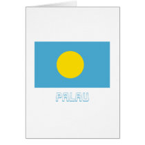 Palau Flag with Name cards