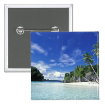 Palau, Rock Islands, Honeymoon Island, World Buttons