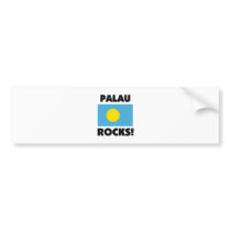 Palau Rocks bumper stickers