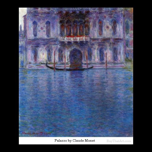 Palazzo by Claude Monet Posters